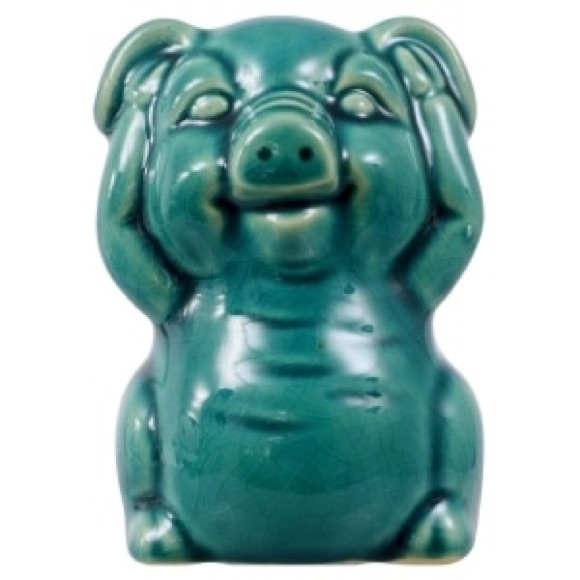 PIGS HEAR NO- SEE NO- SPEAK NO NWT - Picture 2 of 7